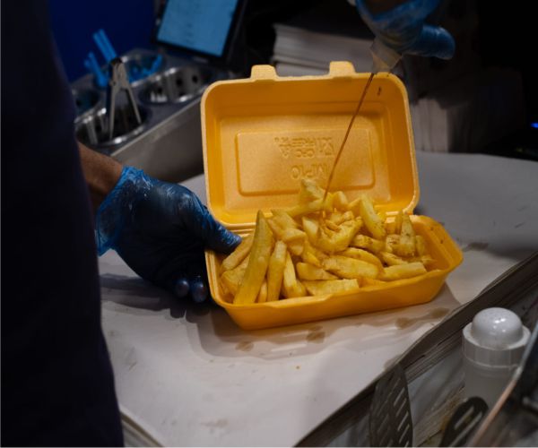 Freshly prepared food